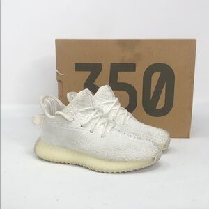 Adidas Yeezy Boost 350 V2 Cream White BB6373 Infant Sneakers - Size 7K